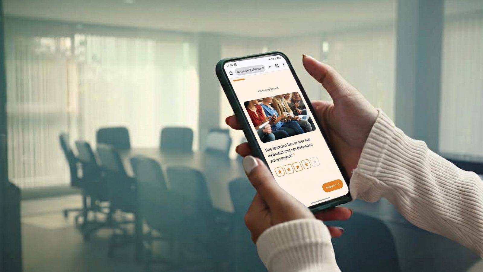 Evaluate van Tools for Change in actie