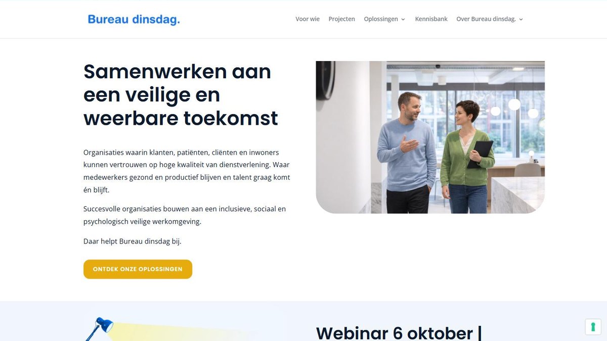 Website Bureau dinsdag