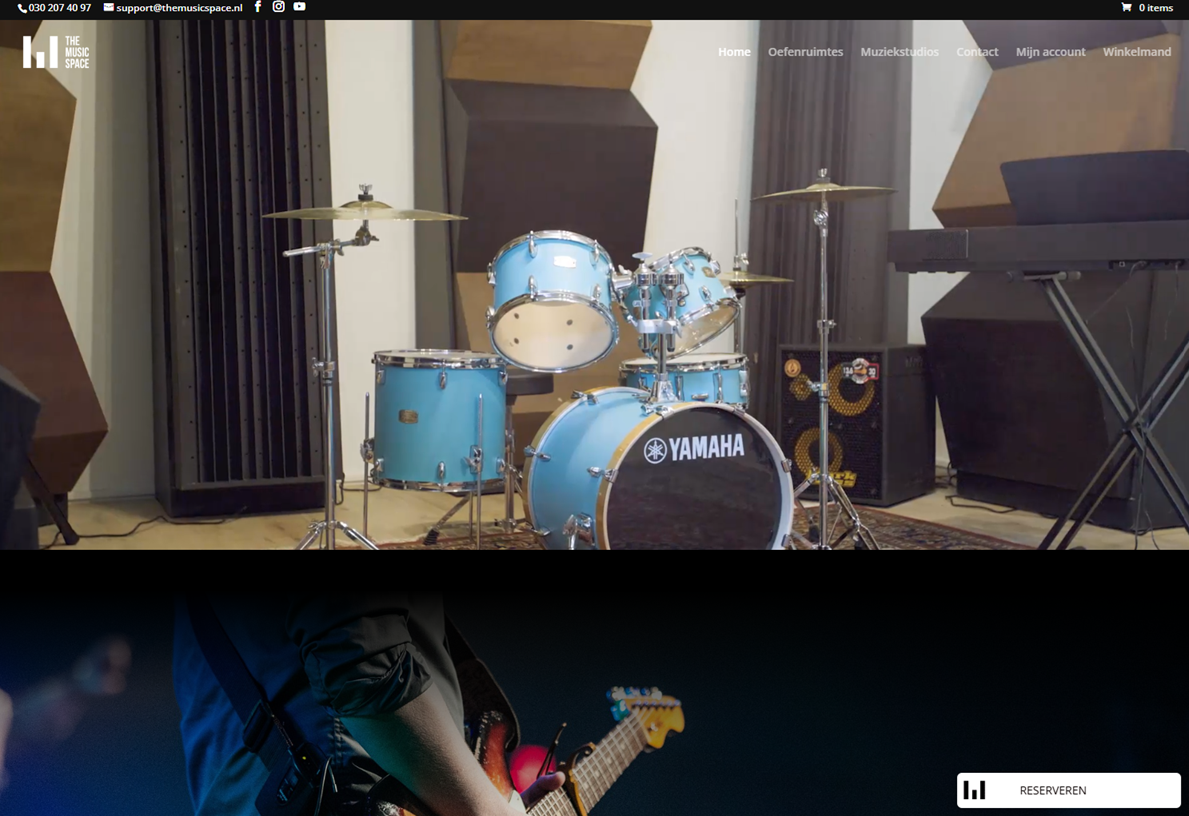 Website The Music Space